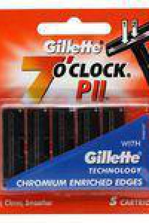 gillette-7-o-clock-cartridges-p-ii-with-chromium-enriched-edges-5-pcs-pouch