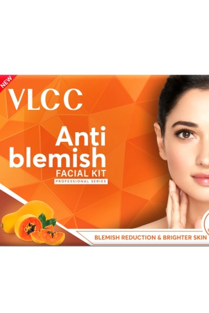 VLCC Anti Blemish Facial Kit - 300 g with Free Rose Water Toner - 100 ml