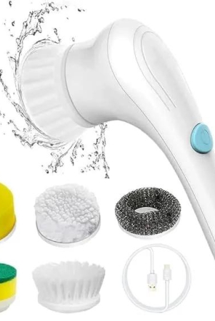 vodiq-electric-spin-scrubber-with-heads-perfect-for-tackling-surfaces-like-walls-bathtubs-windows-kitchen-areas-sinks-dishes-white