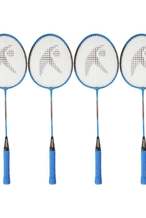 hipkoo-sports-high-quality-wide-body-aluminum-badminton-group-racket-ideal-for-beginner-flexible-lightweight-sturdy-blue-set-of-4