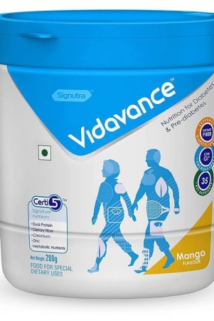 VIDAVANCE Advanced Nutrition for Diabetes and Pre-Diabetes Nutrition Drink for Adult 400 gm