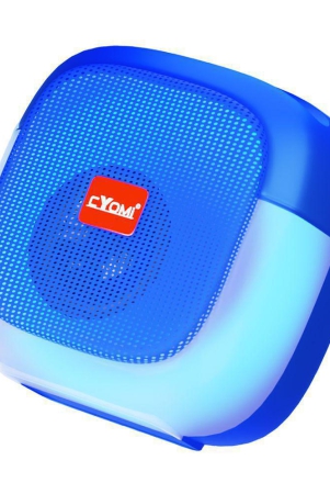 cyomi-cy631-5-w-bluetooth-speaker-bluetooth-v50-with-sd-card-slot-playback-time-4-hrs-blue-blue