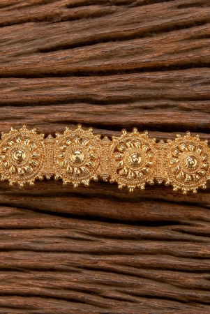 antique-plain-gold-hair-clip-with-gold-plating-gold