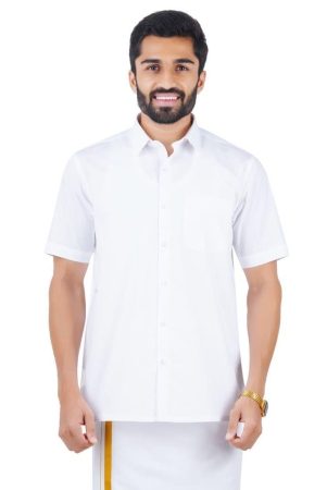 Mens Formal White Shirt