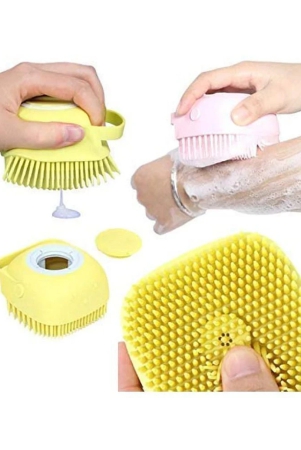 gatih-scrubber-bathing-brush-with-liquid-soap-dispenser-no-handle-body-brush