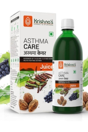 krishnas-herbal-ayurveda-asthma-care-juice-500-ml