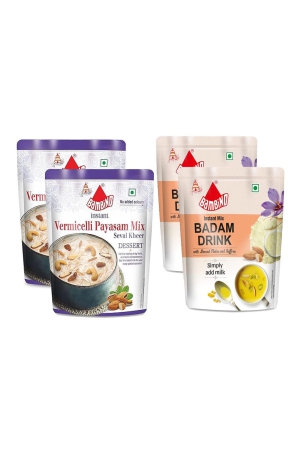 bambino-combo-instant-mixs-of-badam-drink-mix-200-gms-x-pack-of-2-400-gms-i-vermicelli-payasam-mix-180-gms-x-pack-of-2-360-gms