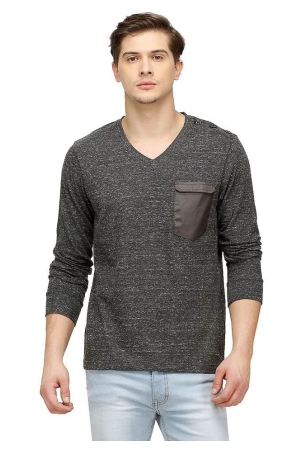 campus-sutra-grey-cotton-regular-fit-mens-t-shirt-pack-of-1-none