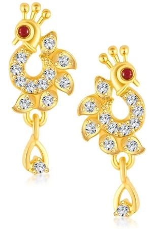 vivastri-golden-stud-earrings-pack-of-1-golden