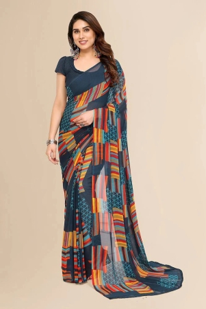 anand-sarees-georgette-printed-saree-with-blouse-piece-blue-pack-of-1-blue