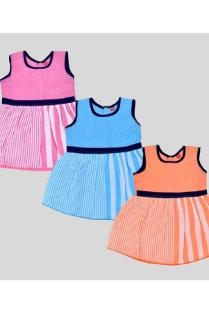 sathiyas-multicolor-cotton-baby-girl-frock-pack-of-3-none