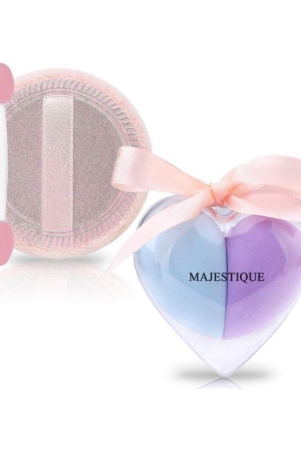 majestique-cushion-powder-puff-heart-shape-beauty-blender-for-liquid-cream-and-powder-3pcs-set