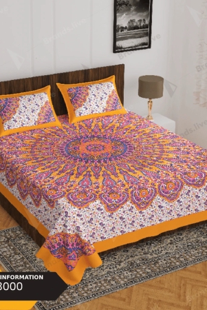 Bedsheet Adda-King Size Double Bedsheet-RJ-14-(XXX-XXX)-1321