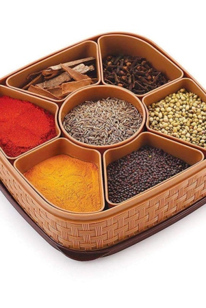 na-square-masala-box-plastic-assorted-spice-container-set-of-1-assorted