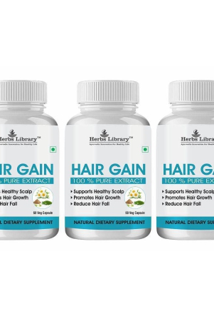 herbs-library-hair-gain-herbal-supplement-for-hair-60-capsules-each-pack-of-3