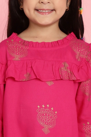 mini-ming-girls-floral-printed-round-neck-bell-sleeves-pleated-a-line-top