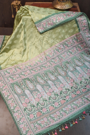 pure-banarasi-satin-silk-saree-with-meenakari-motifs-in-shades-of-green-silk-mark-certified