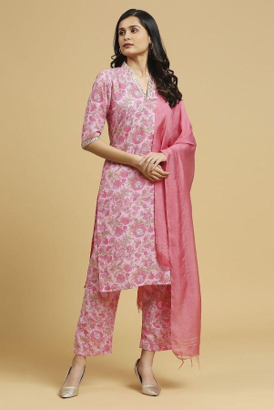 gufrina-cotton-printed-kurti-with-pants-womens-stitched-salwar-suit-pink-pack-of-1-none