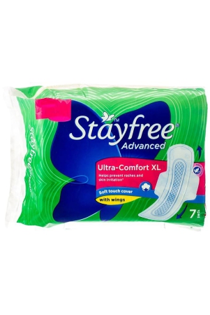 stayfree-advanced-xl-ultra-comfort-sanitary-napkins-with-wings-7-count