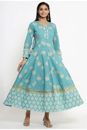 kipek-blue-rayon-anarkali-kurti-single-m