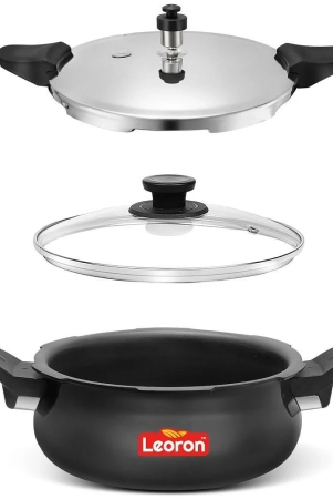 leoron-all-one-cook-smart-35-l-hard-anodized-outerlid-pressure-cooker-with-induction-base