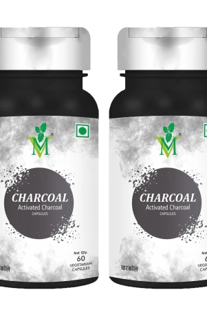 mint-veda-activated-charcoal-veg-capsules-500mg-natural-detox-bloating-relief-and-teeth-whitening-gluten-free-high-absorbency-formula-for-men-and-women-60-veg-capsules-pack-of-2