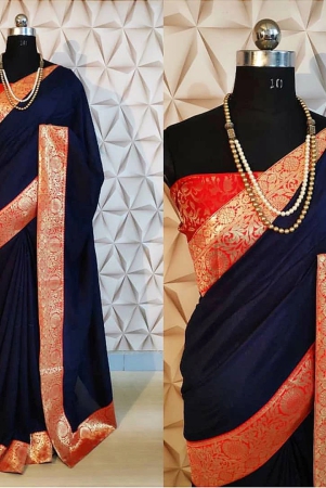 womens-georgette-saree-with-jacquard-blouse-free-size-dark-blue