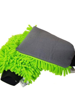 softspun-microfiber-chenille-glass-cloth-mitt-2-piece-combo-1700-gsm-green-multi-purpose-super-absorbent-and-perfect-wash-clean-with-lint-scratch-free-cars-window-kitchen-home-dustin