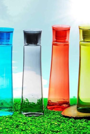 plastic-water-bottle-1-litre-set-of-4-multicolour