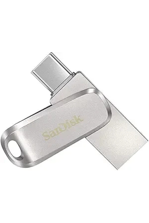 sandisk-128gb-sdddc4-ultra-dual-drive-luxe-usb-31-type-c-metal-pendrive-silver