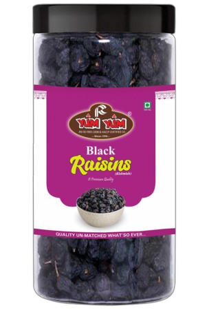 yum-yum-premium-dried-black-raisins-kishmish-1kg-pack-of-4-250g-jar-each