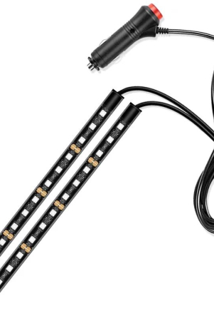 e1-24-led-monochrome-car-light-strip-cigarette-lighter-12v-waterproof-car-ambient-light-bar-yellow