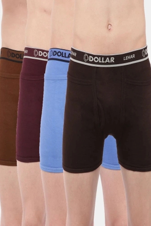 dollar-lehar-multicolor-combed-cotton-cotton-mens-trunks-pack-of-4-none