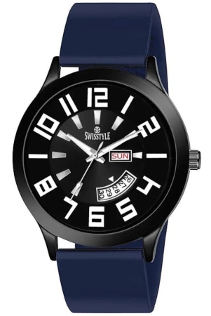 swisstyle-blue-silicon-analog-mens-watch