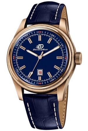 doublerun-blue-leather-analog-mens-watch