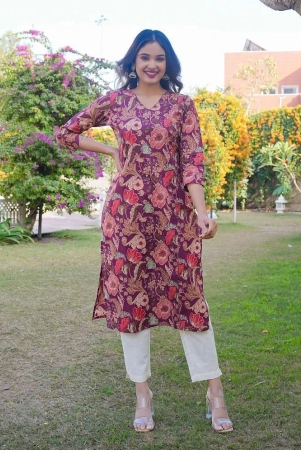 vbuyz-cotton-printed-straight-womens-kurti-purple-pack-of-1-none