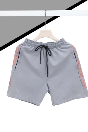 Mens Solid Regular Fit Shorts-2xl