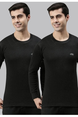 pack-of-2-lux-cottswool-black-cotton-blend-mens-thermal-tops-none