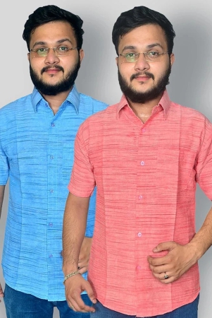 deshbandhu-dbk-multicolor-cotton-regular-fit-mens-formal-shirt-pack-of-2-none