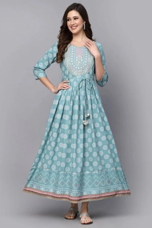 stylum-rayon-printed-anarkali-womens-kurti-blue-pack-of-1-none