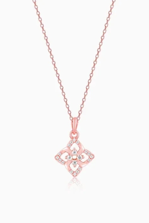 rose-gold-double-rosette-pendant-with-link-chain