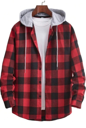 a-2-z-star-city-women-red-plaid-printed-womens-hoodi