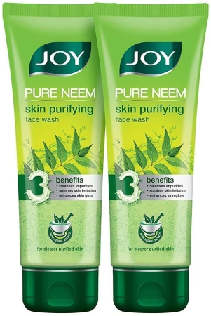 joy-natural-skin-purifying-neem-face-wash-for-acne-pimples-200ml-pack-of-2-x-100ml