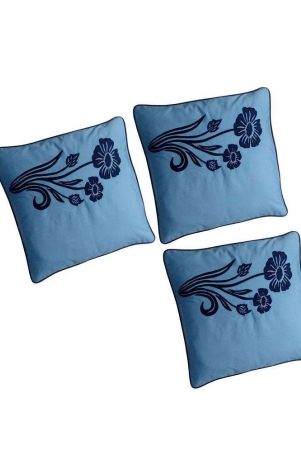 hugsnrugs-blue-embroidery-cotton-cushion-cover-pack-of-3