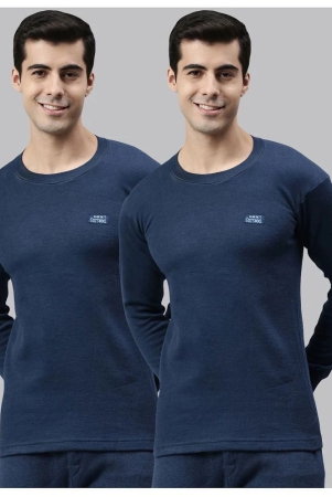 pack-of-2-lux-cottswool-blue-cotton-blend-mens-thermal-tops-none