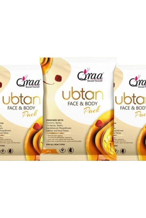 qraa-ubtan-facepack-for-glowing-skinacnepimplesdetan-brighteningpack-of-3150g