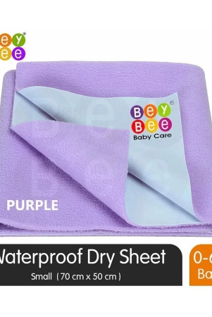 beybee-waterproof-rubber-sheet-medium-100cm-x-70cm-voilet-small-upto-80cm-length