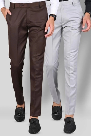 mancrew-light-grey-polycotton-slim-fit-mens-formal-pants-pack-of-2-none