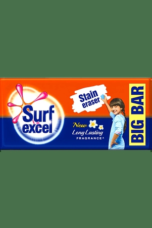 Surf Excel Detergent Bar, 250 G