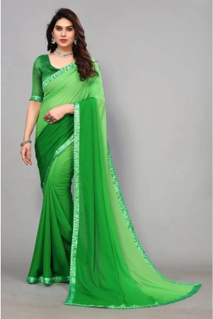 anand-sarees-georgette-dyed-saree-with-blouse-piece-green-pack-of-1-green